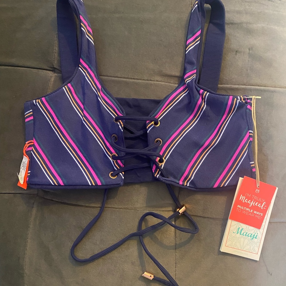 Maaji reversible bikini top